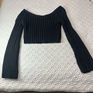 LA Hearts Miley Off-The-Shoulder Sweater